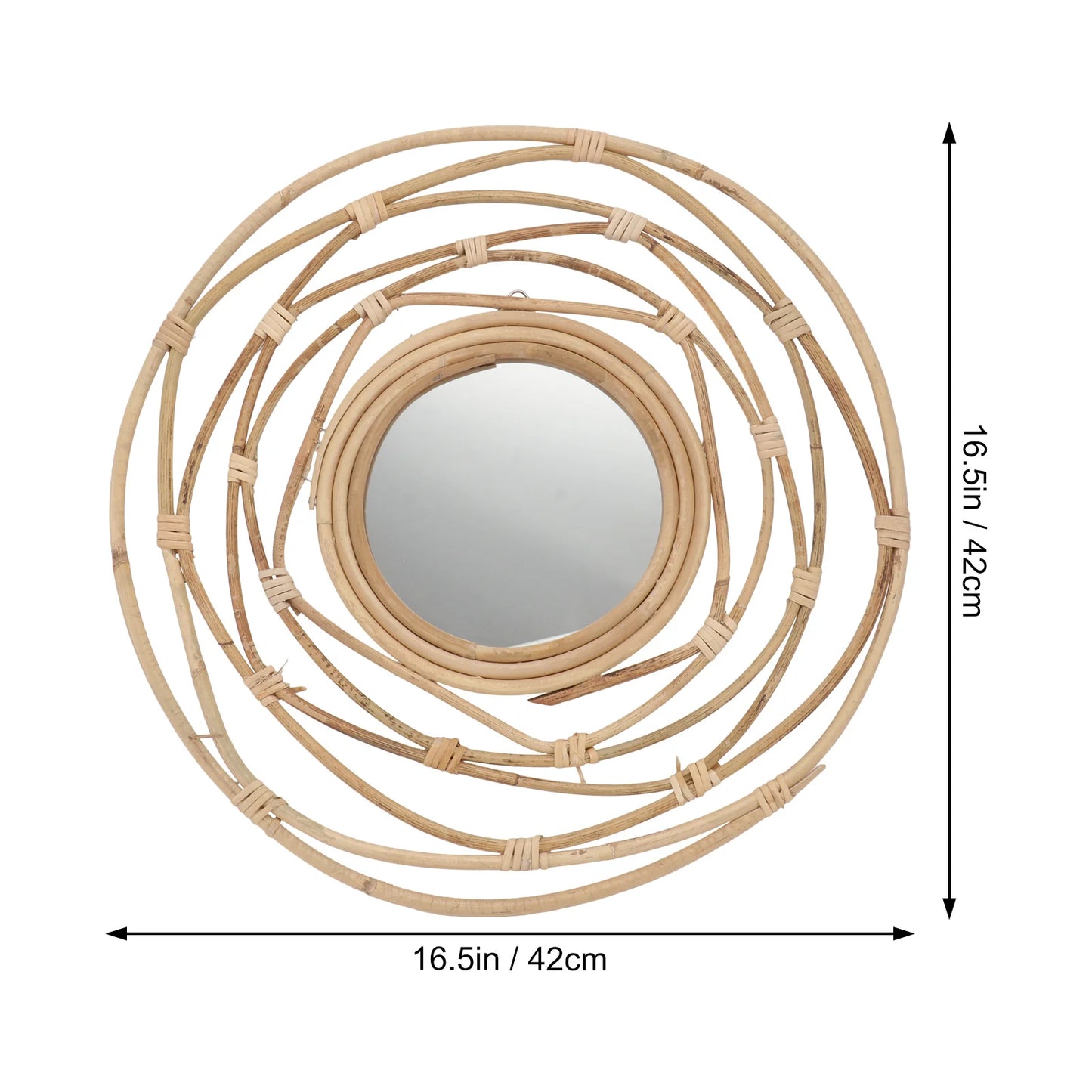 Miroir Décoratif Mural Style Bohème