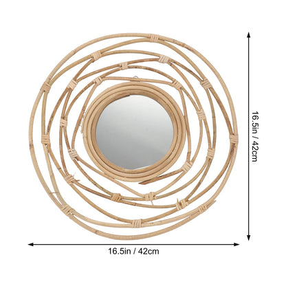 Miroir Décoratif Mural Style Bohème