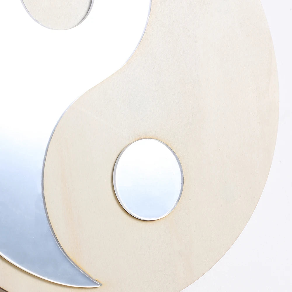 Miroir Décoratif en Bois