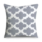 Housse de Coussin Décorative Gris