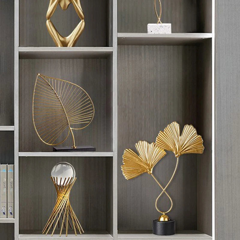 Sculpture  Feuilles de Ginko