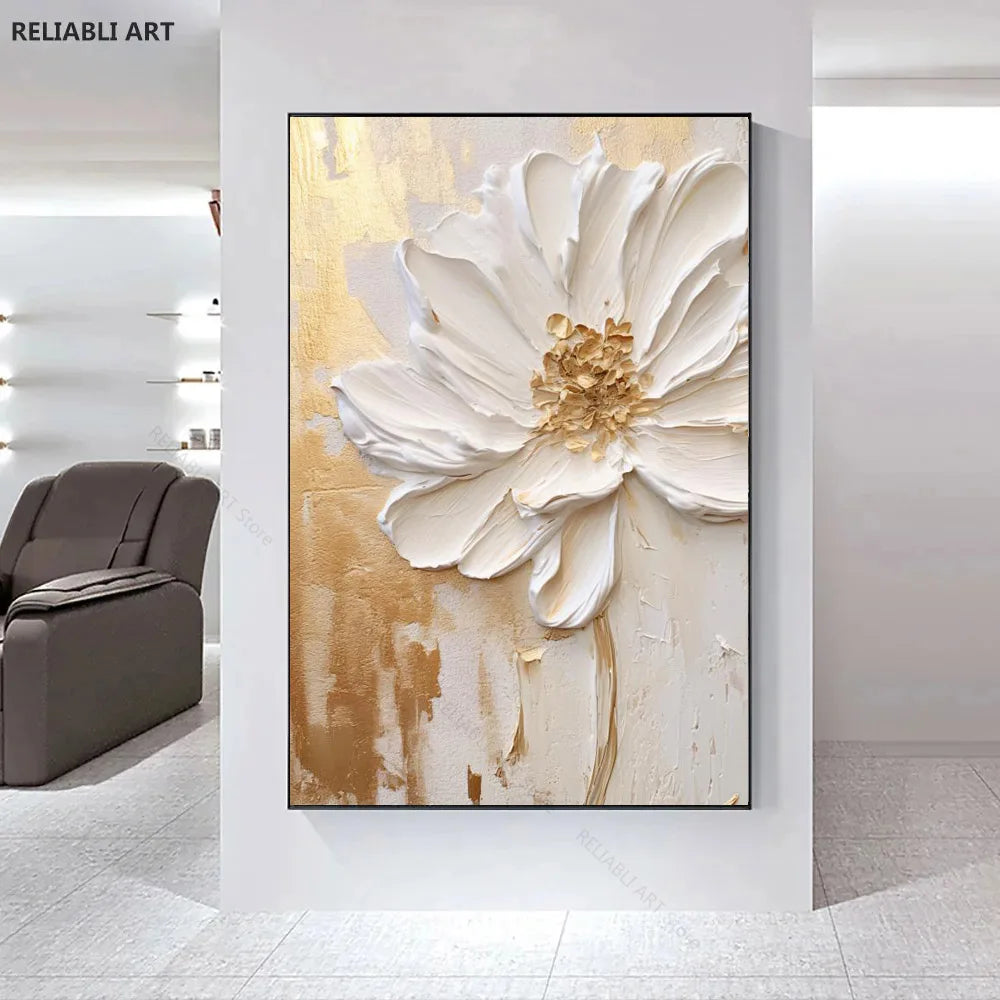 Tableau Moderne Art Fleur
