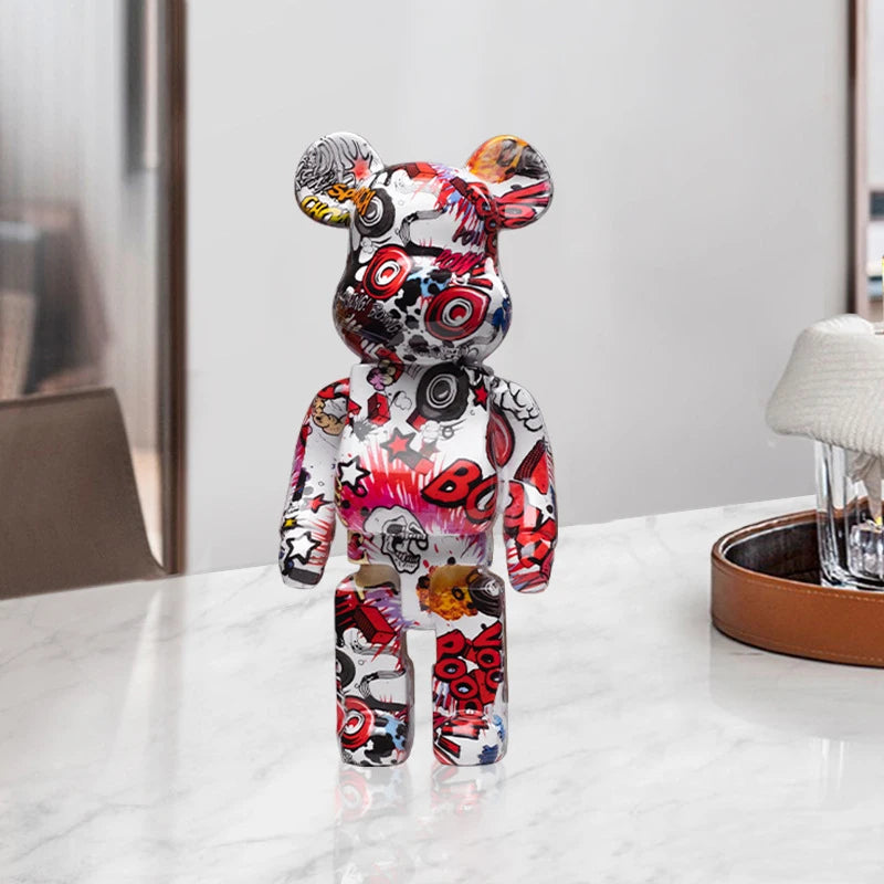 Figurine Ours Graffiti