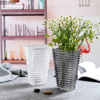Vase en Cristal Transparent