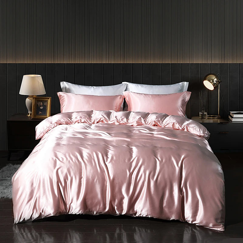Parure Housse de Couette en Soie