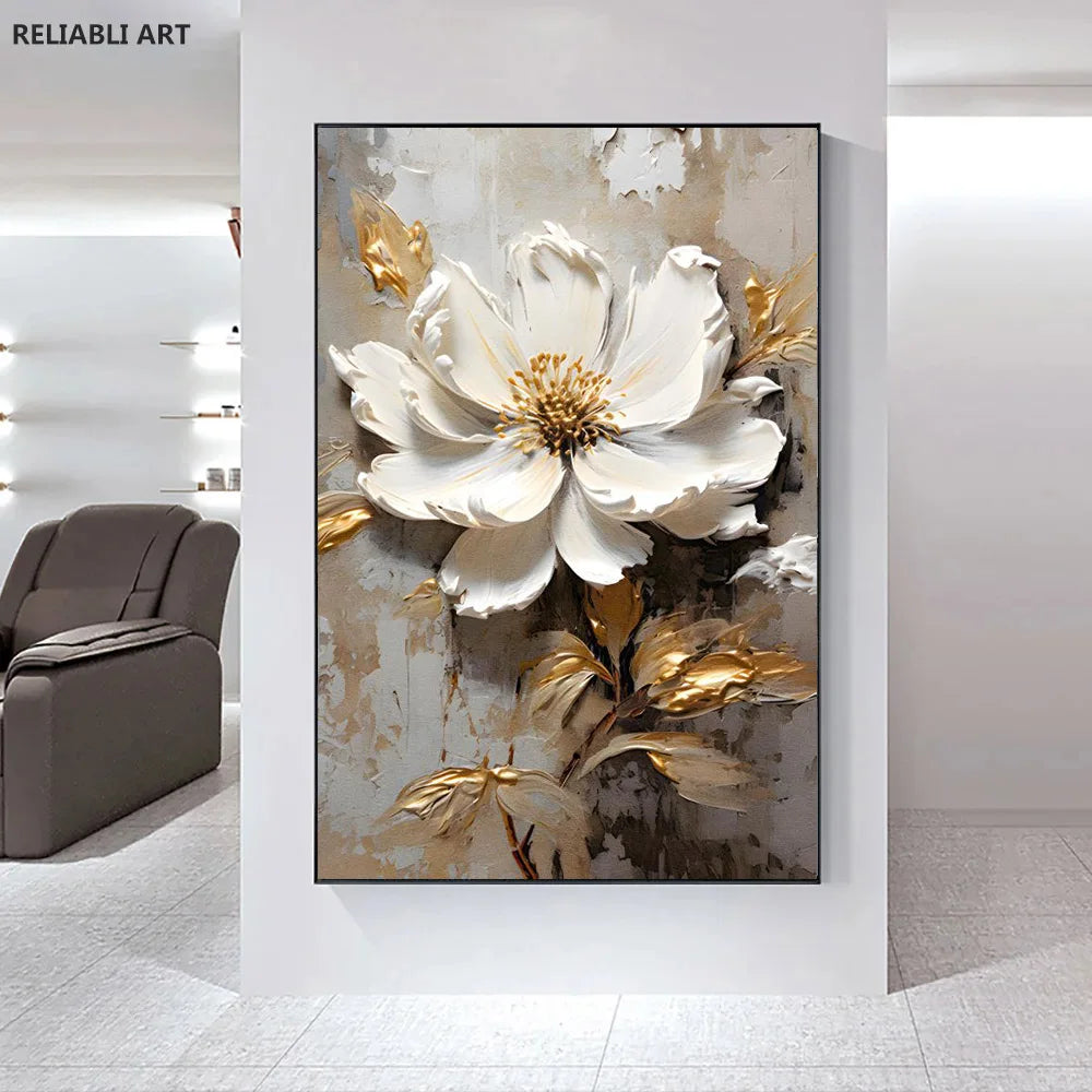 Tableau Moderne Art Fleur