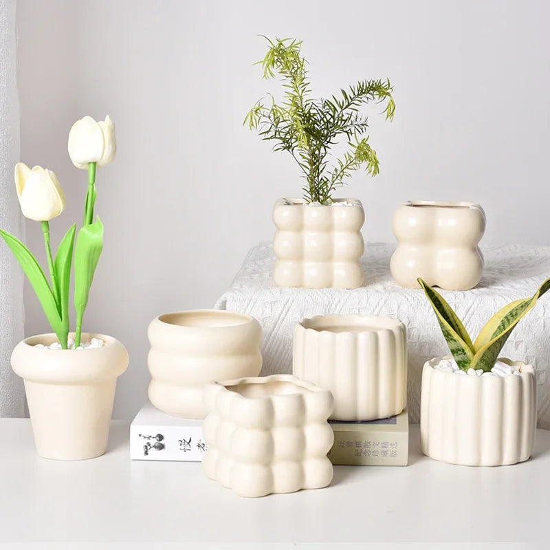 Pot de Fleurs en Céramique