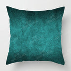 Housse de Coussin Verte Abstraite