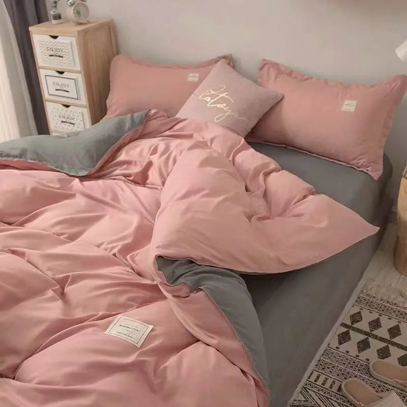 Parure Housse de Couette Style Nordique