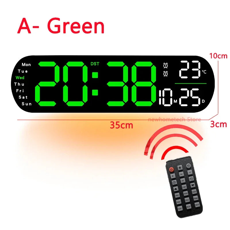 Horloge Murale numérique Led