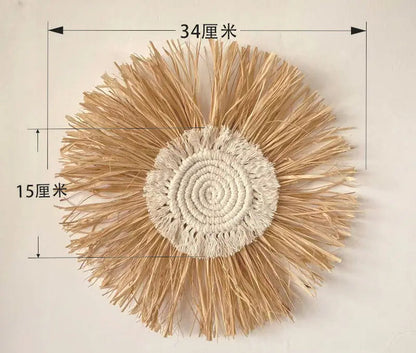 Décorations Murales  en raphia