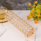Vase en Cristal Doré
