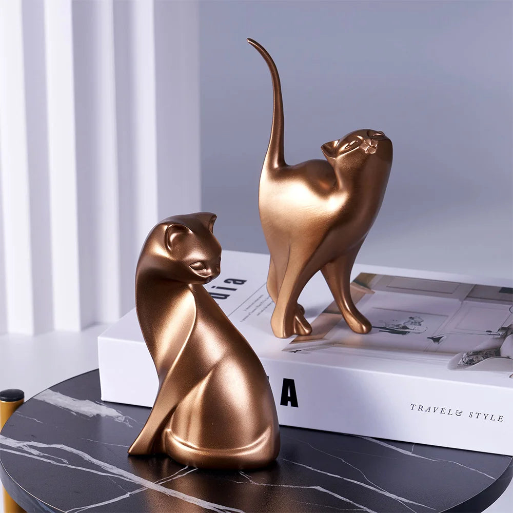 Figurine de Chat Décoration Intérieure