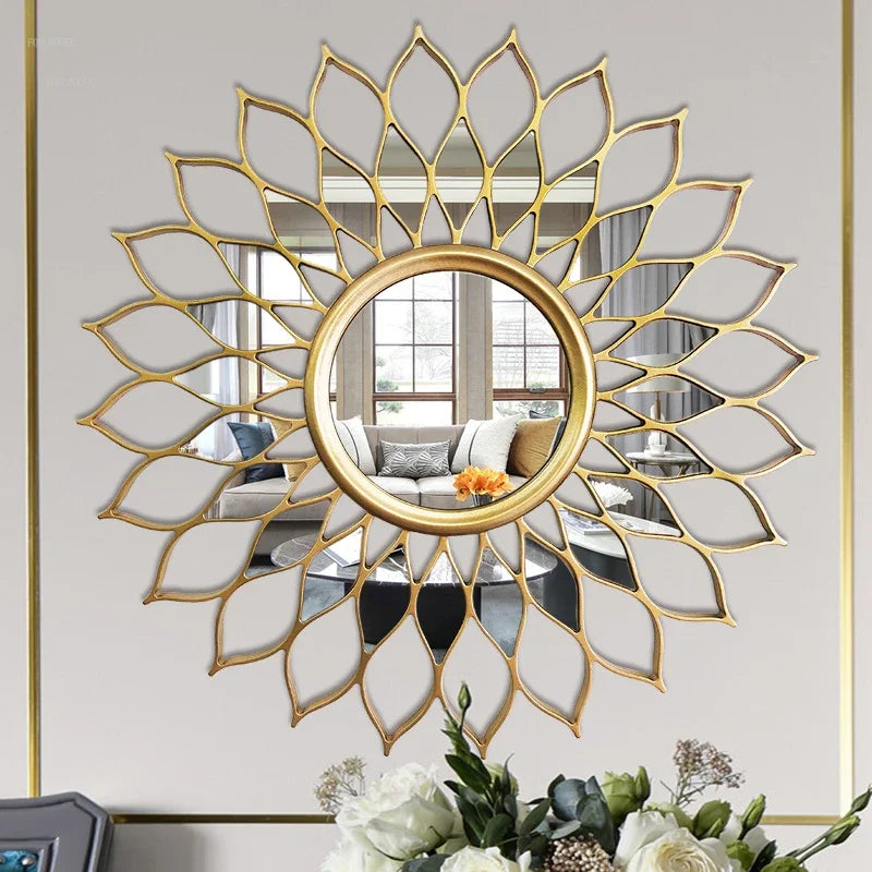 Miroir Décoratif  Rond de Luxe