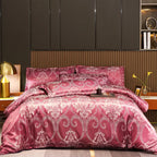 Parure Housse de Couette en Satin