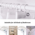 Rideau de Douche en Tissu Fleur