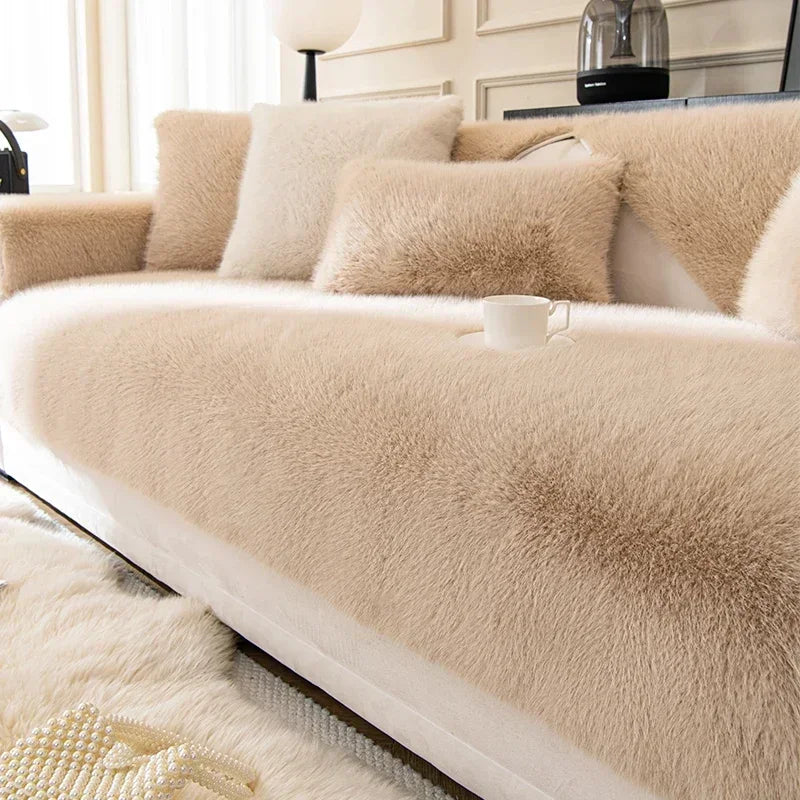 Housse  de Canapé en Peluche Lapin