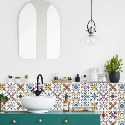 Autocollant Mural Effet carrelage