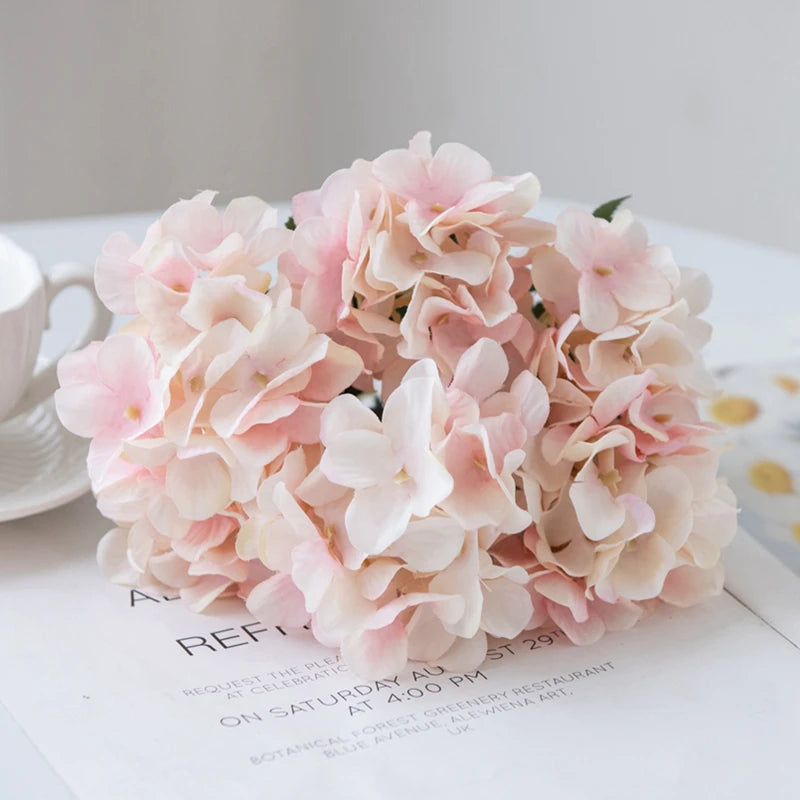 Fleur Artificielle Hortensia en Soie