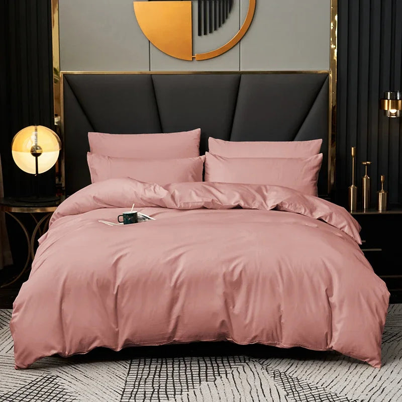Parure Housse de Couette en Coton