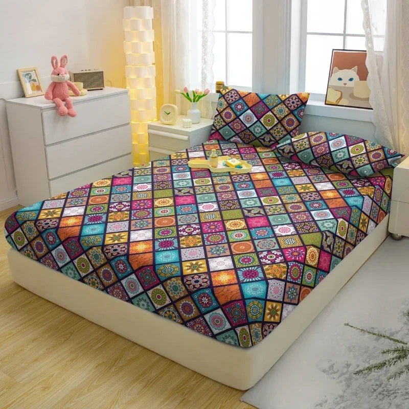 Parure de Drap-Housse Bohème