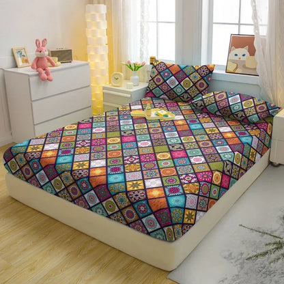 Parure de Drap-Housse Bohème