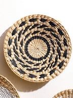 Panier mural en jonc de mer fait main