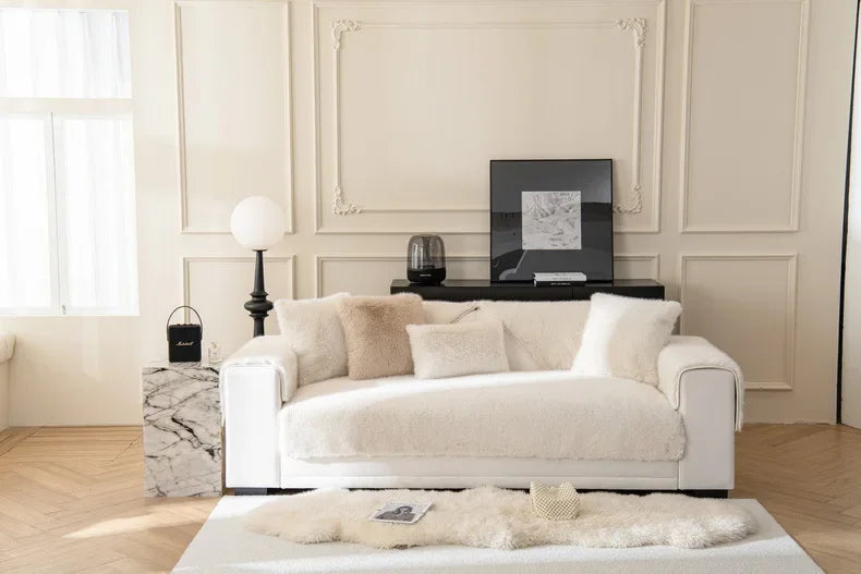 Housse  de Canapé en Peluche Lapin