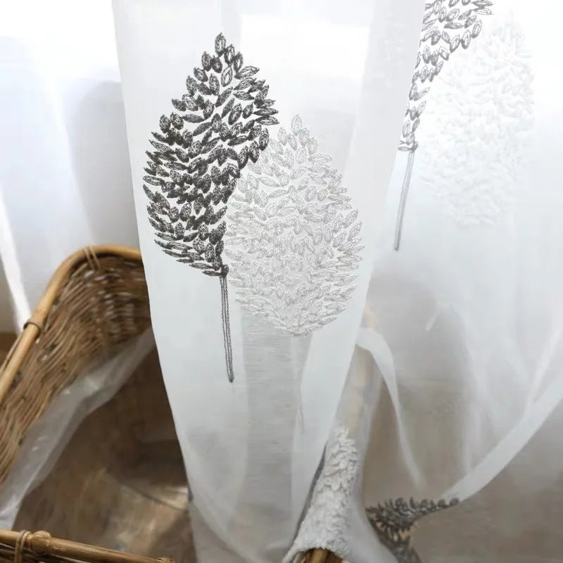 Rideaux en Tulle