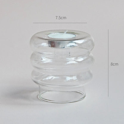 Bougeoir Moderne  en verre