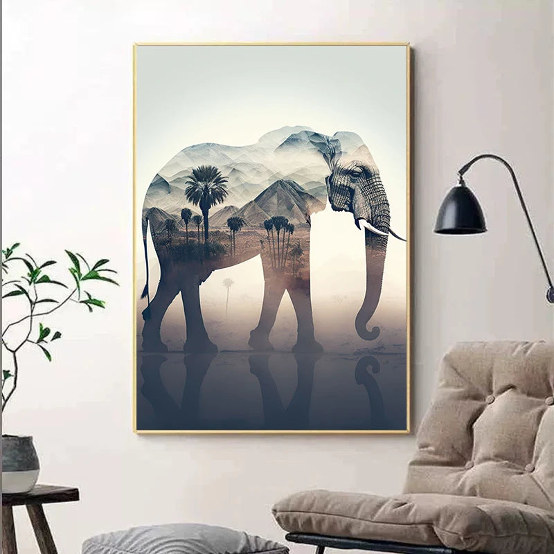 Tableau Moderne Art Animals