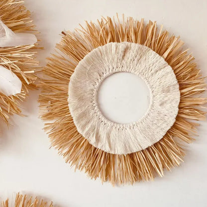 Décorations Murales  en raphia