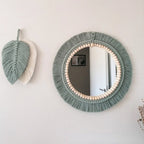 Miroir  Nordique Tissé à la Main