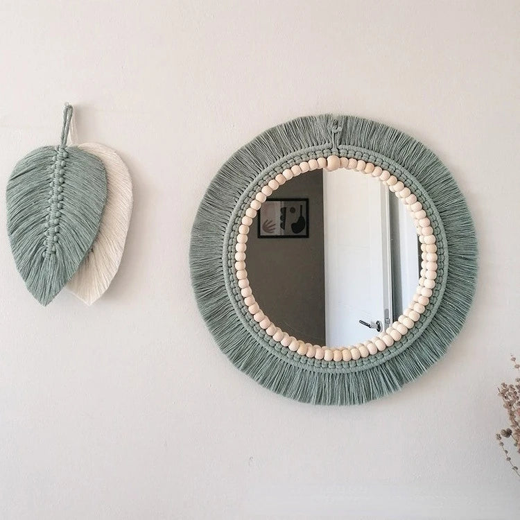 Miroir  Nordique Tissé à la Main