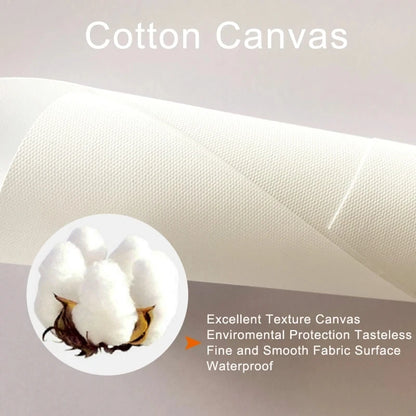 Toile Abstraite Fleur Rose Noire