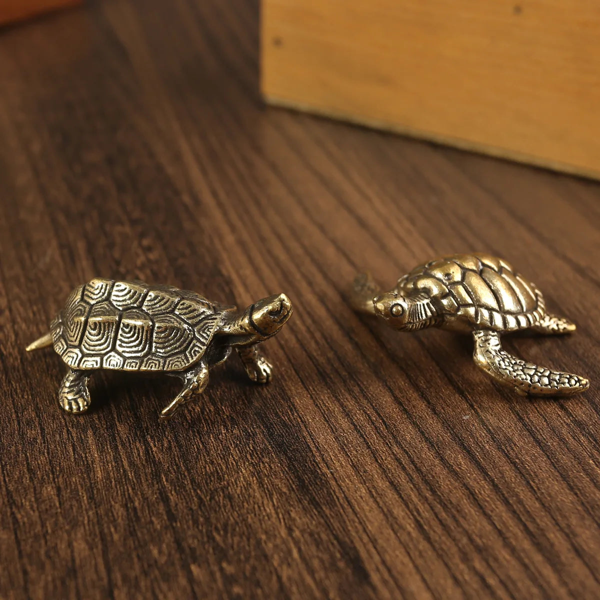 Figurine de Tortue Cuivre