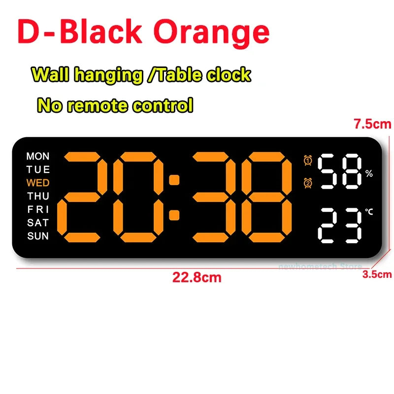 Horloge Murale numérique Led