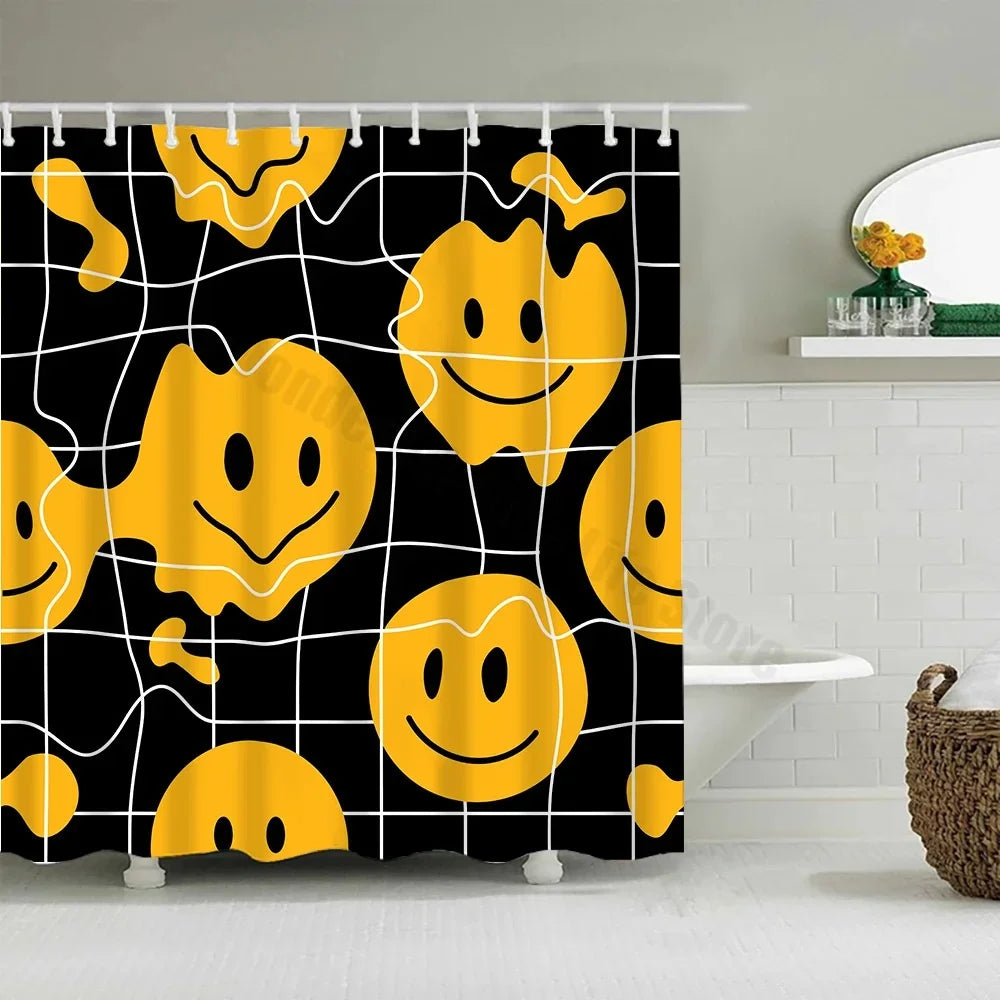 Rideaux de Douche en Tissu