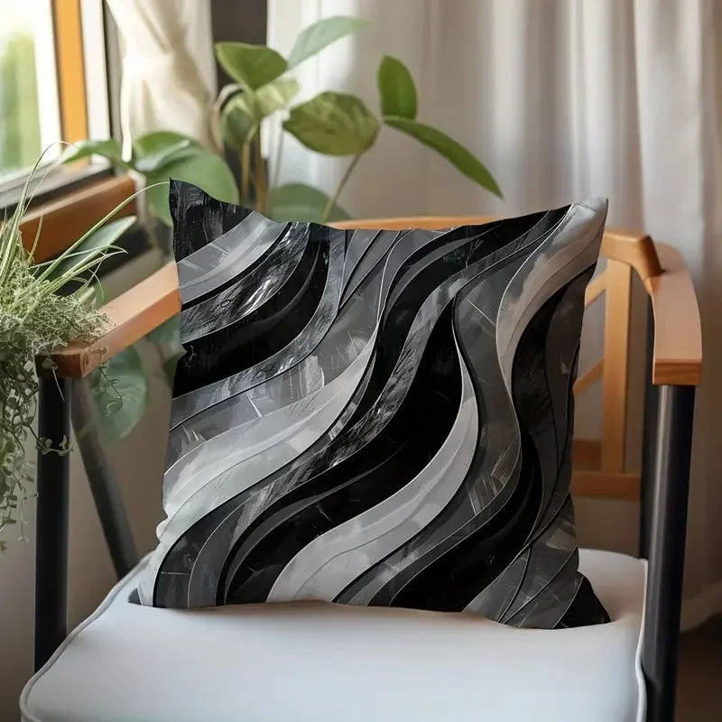 Housse de Coussin à Motifs