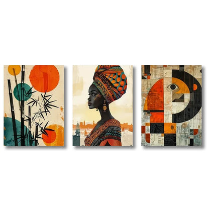 Tableau Moderne Art Africain