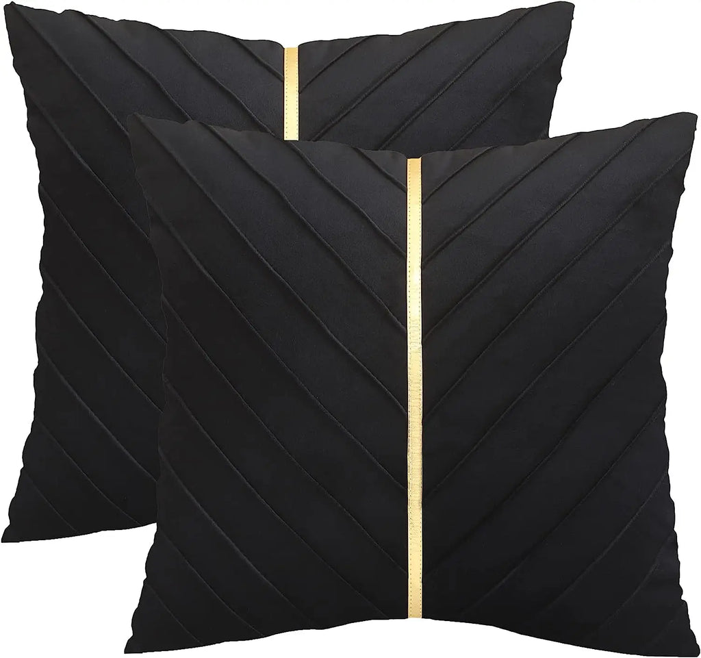 Housse de coussin flocon de neige en velours