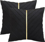 Housse de coussin flocon de neige en velours