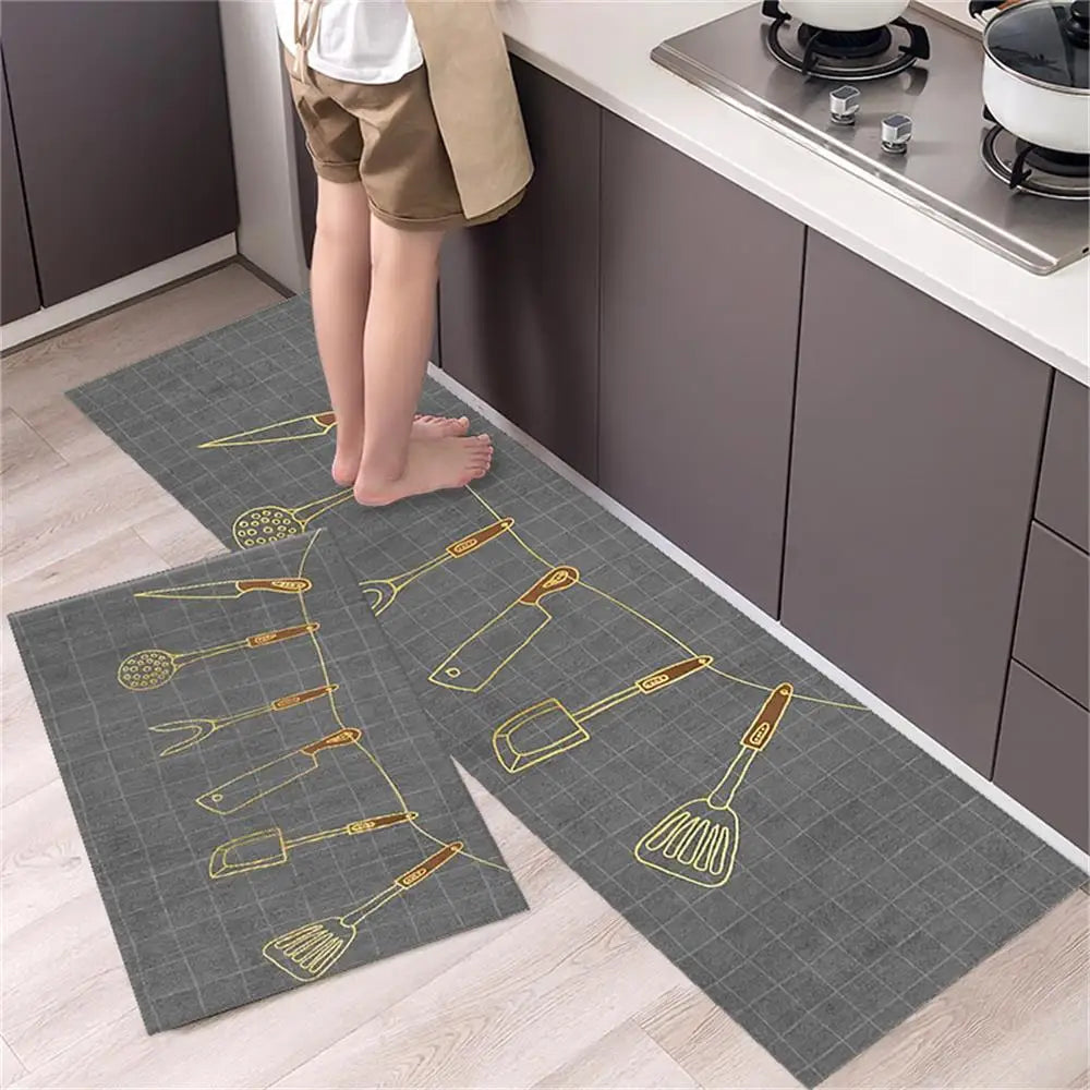 Tapis de Sol de Cuisine Antidérapant
