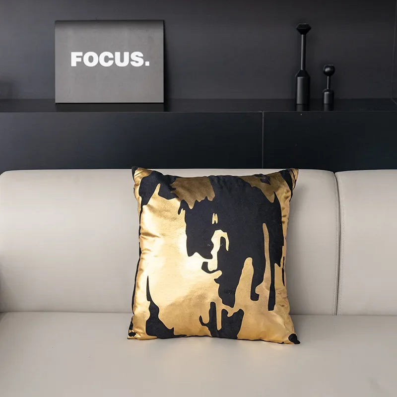 Housse de Coussin Peluche