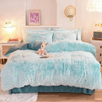 Parure Housse de Couette en Velours
