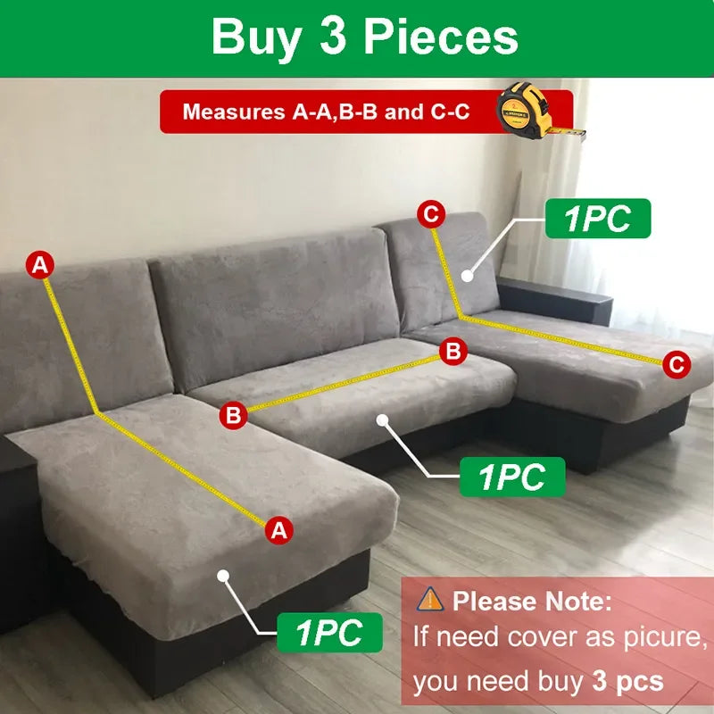 Housse pour Canapé d'Angle Extensible