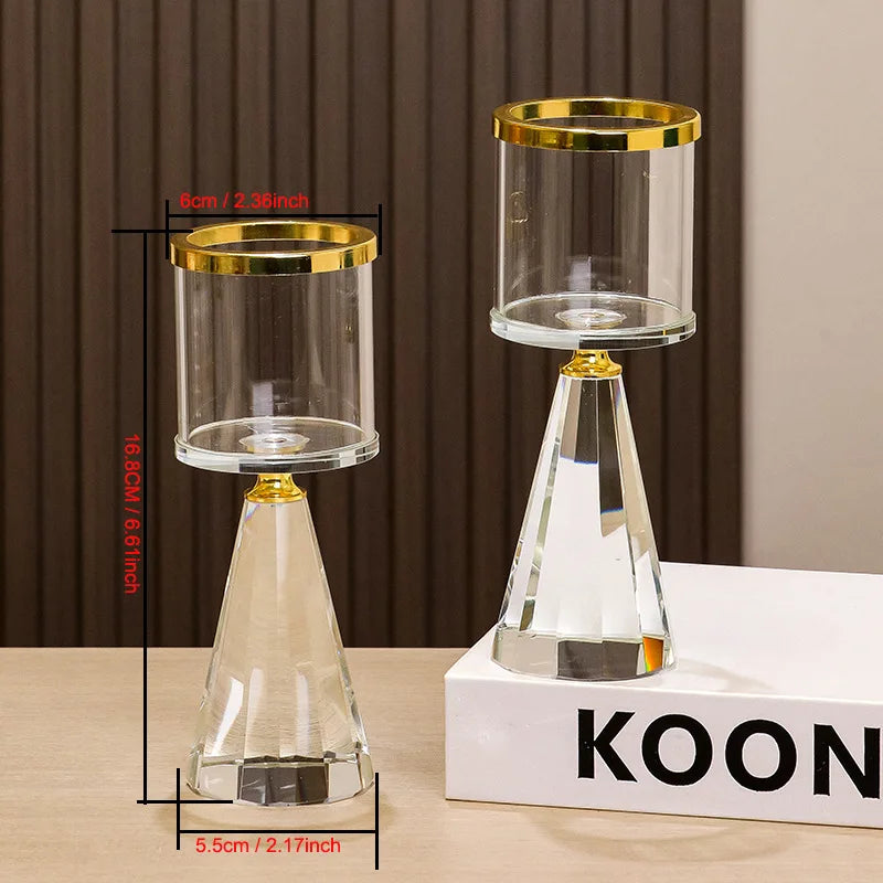 Deux Chandeliers Coniques