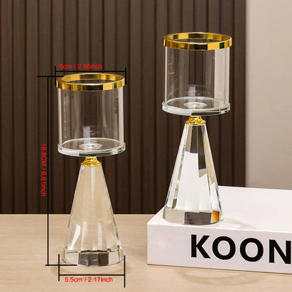 Deux Chandeliers Coniques