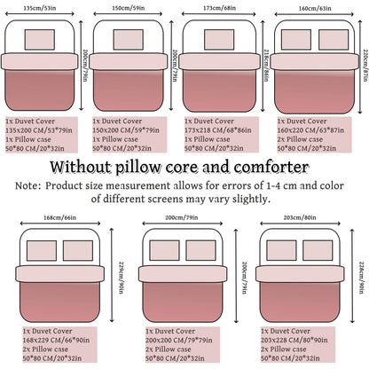 Parure Housse de Couette King Queen 3D