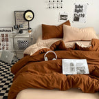 Parure Housse  de Couette en Coton